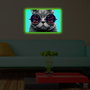 Wallity Lienzo Decorativo Iluminado con LEDs 45x70 cm Multicolor